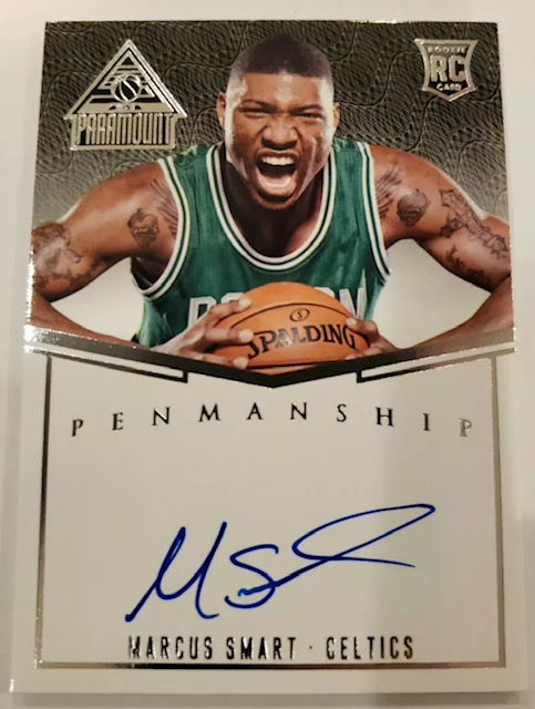 Photo of 2014 Marcus Smart Paramount Penmanship Rookie Card