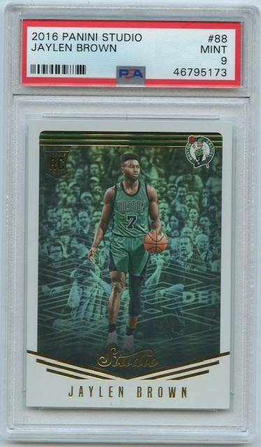 Photo of 2016 Jaylen Brown Studio Rookie Card