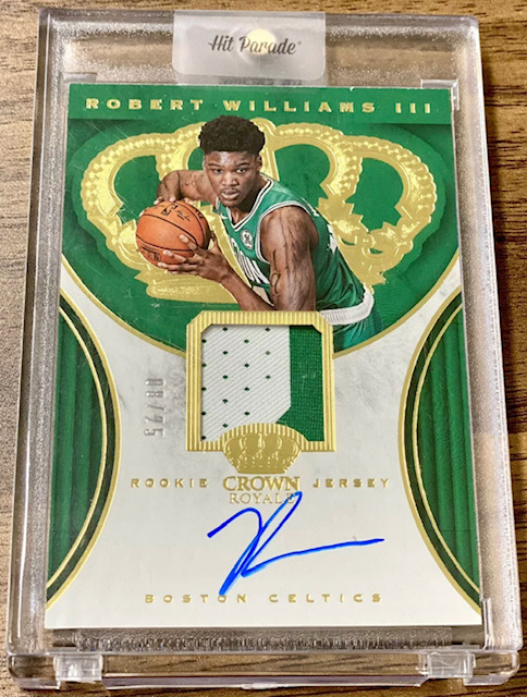 Photo of 2018 Robert Williams III Crown Royale RPA Rookie Card