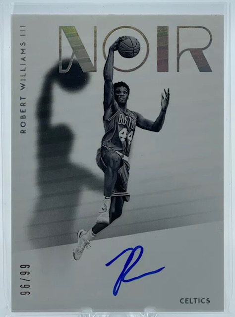 Photo of 2018 Robert Williams Noir Shadow Signatures Rookie Card