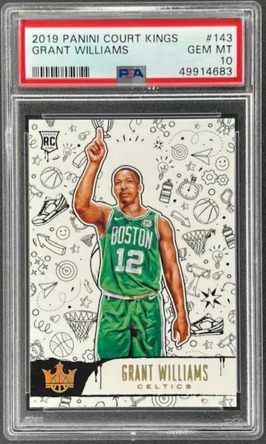 Photo of 2019 Grant Williams Court Kings Level III Rookie Card