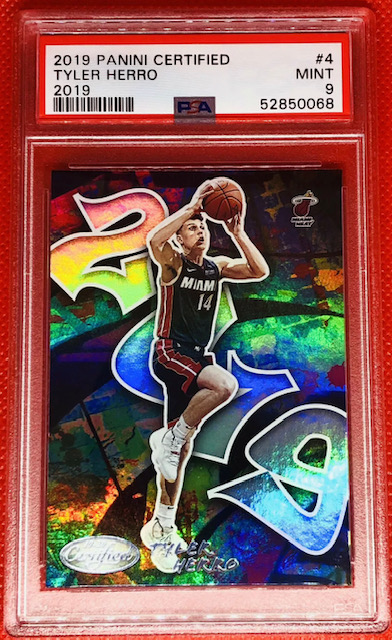 2019 Tyler Herro Totally Certified Graffiti Rookie Card Photo of 2019 Tyler Herro Totally Certified Graffiti Rookie Card
