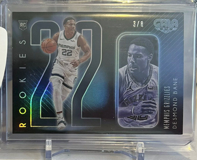 Photo of 2020 Desmond Bane Chronicles Gala Rookie Card
