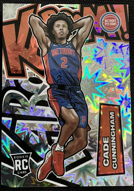 Photo of 2021 Cade Cunningham Kaboom Rookie Card