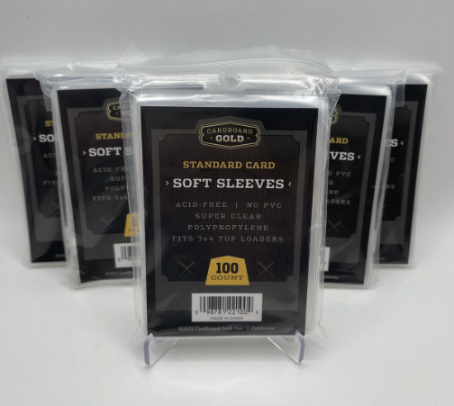 Photo of Cardboard Gold Standard Card Sleeves
