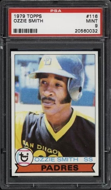 Photo of 1979 Ozzie Smith Topps Rookie Card