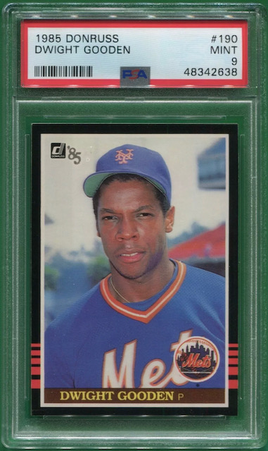 Photo of 1985 Doc Gooden Donruss Rookie Card