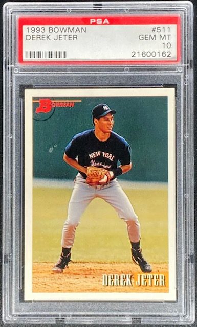 Photo of 1993 Derek Jeter Bowman Rookie Card