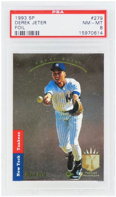Photo of 1993 Derek Jeter SP Foil Rookie Card