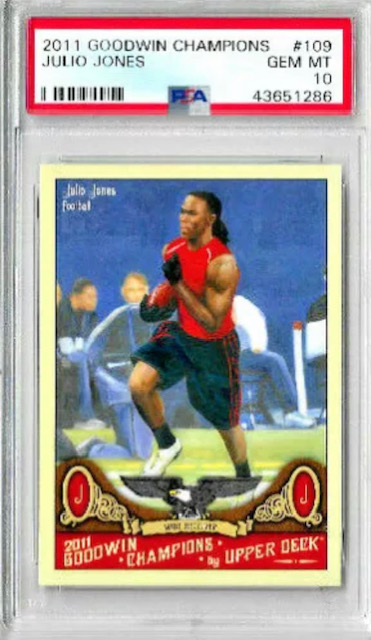 2011 Julio Jones Goodwin Champions Rookie Card Photo of 2011 Julio Jones Goodwin Champions Rookie Card
