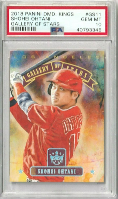 Photo of 2018 Shohei Ohtani Diamond Kings Gallery of Stars Rookie Card