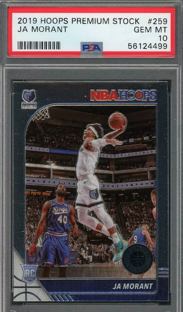 Cheap 2019 Ja Morant NBA Hoops Premium Rookie Card Photo of Cheap 2019 Ja Morant NBA Hoops Premium Rookie Card