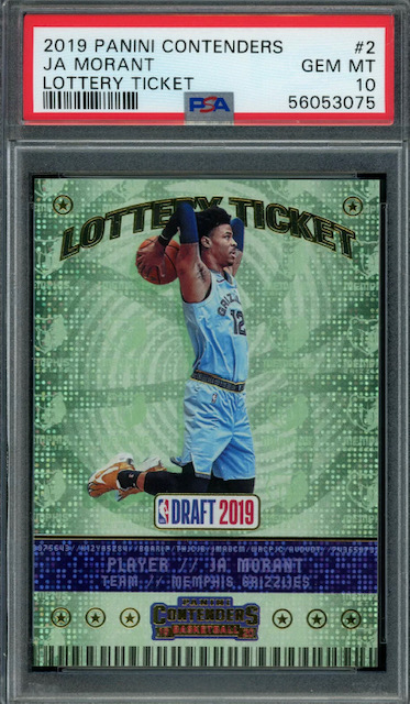 Cheap 2019 Ja Morant Contenders Lottery Ticket Rookie Card Photo of Cheap 2019 Ja Morant Contenders Lottery Ticket Rookie Card
