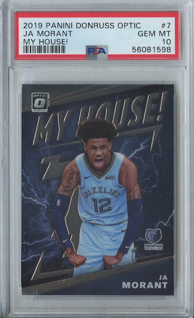Cheap 2019 Ja Morant Optic My House Rookie Card Photo of Cheap 2019 Ja Morant Optic My House Rookie Card