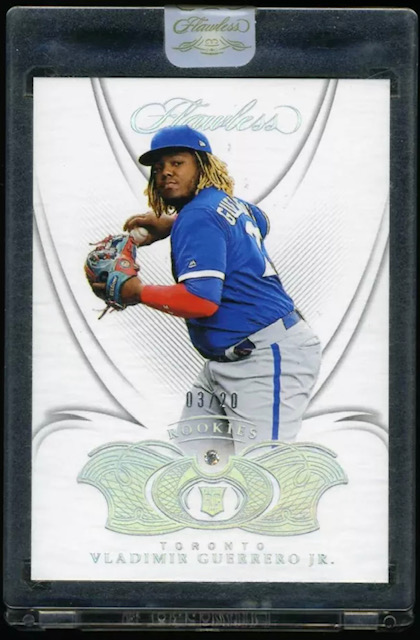 Photo of 2019 Vladimir Guerrero Jr Flawless Diamond Rookie Card