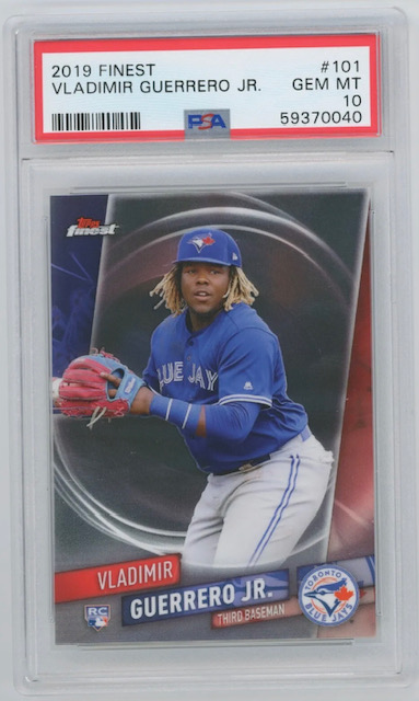 Photo of 2019 Vladimir Guerrero Jr Topps Finest Rookie Card
