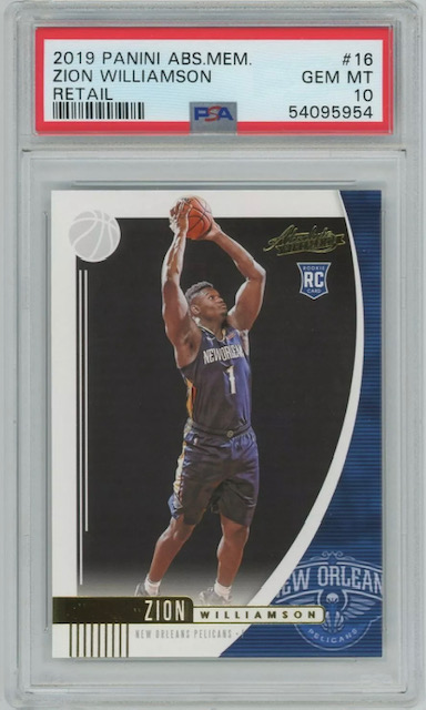 Photo of Cheap 2019 Zion Williamson Absolute Memorabilia Rookie Card