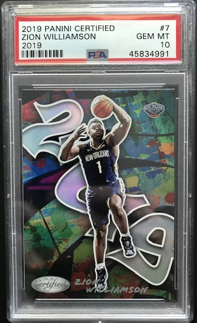 Photo of Cheap 2019 Zion Williamson Certified Graffiti Rookie Card