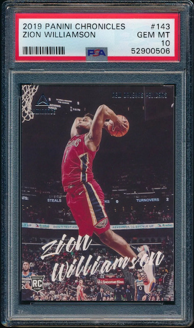 Cheap 2019 Zion Williamson Luminance Rookie Card Photo of Cheap 2019 Zion Williamson Luminance Rookie Card