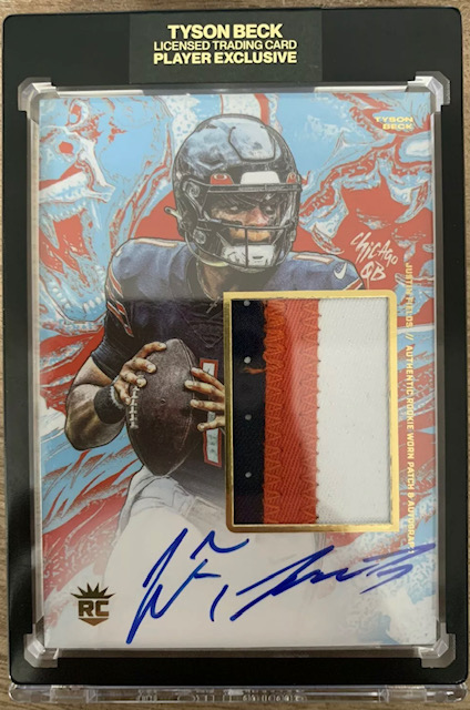 Photo of 2021 Justin Fields x Tyson Beck RPA Rookie Card