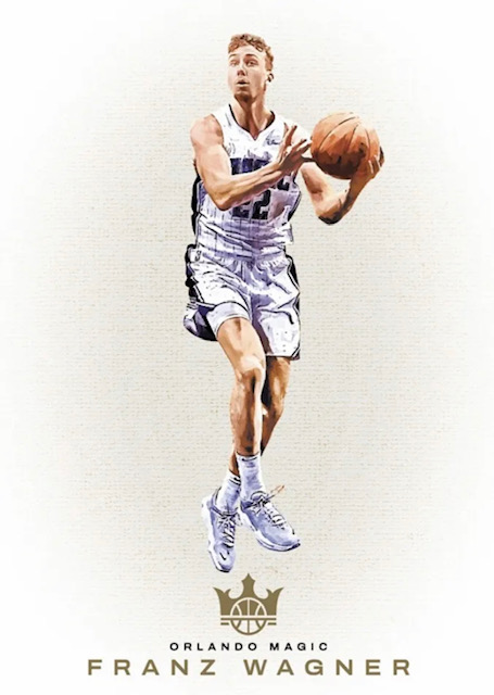 Photo of a 2021 Franz Wagner Court Kings Blank Slate Rookie Card